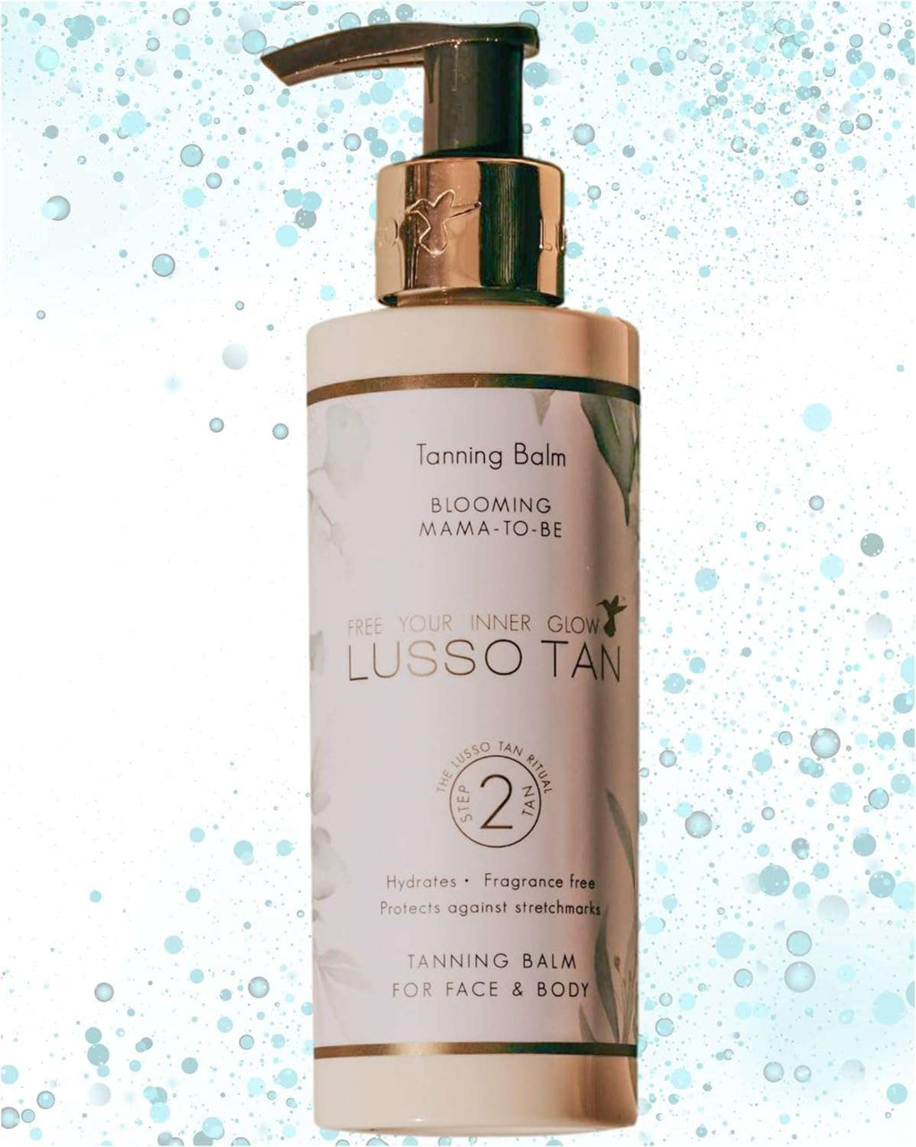 LUSSO TAN Mama-To-Be Tanning Pregnancy-Safe False For Face Body NEW 200ml VEGAN