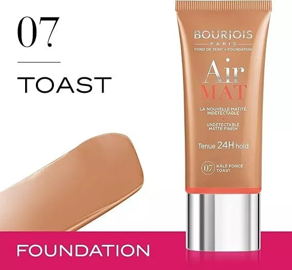 Bourjois Air Mat Foundation Matte Finish 07 Toast